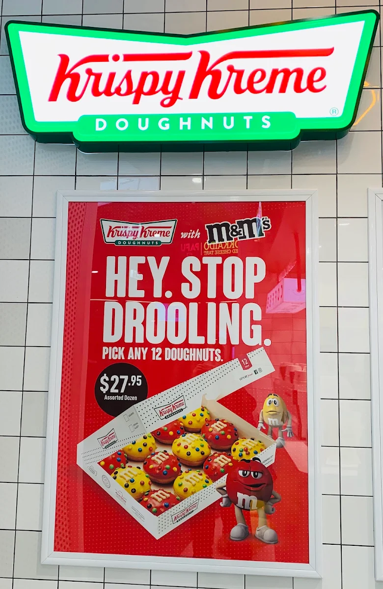 Menu, Krispy Kreme Chatswood Interchange