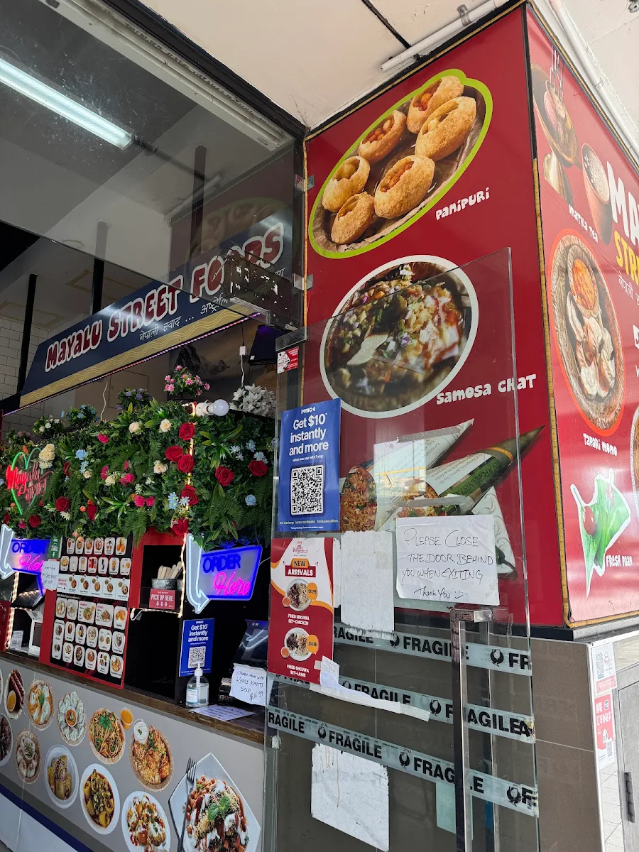 Menu, Mayalu Street Food - Hurstville