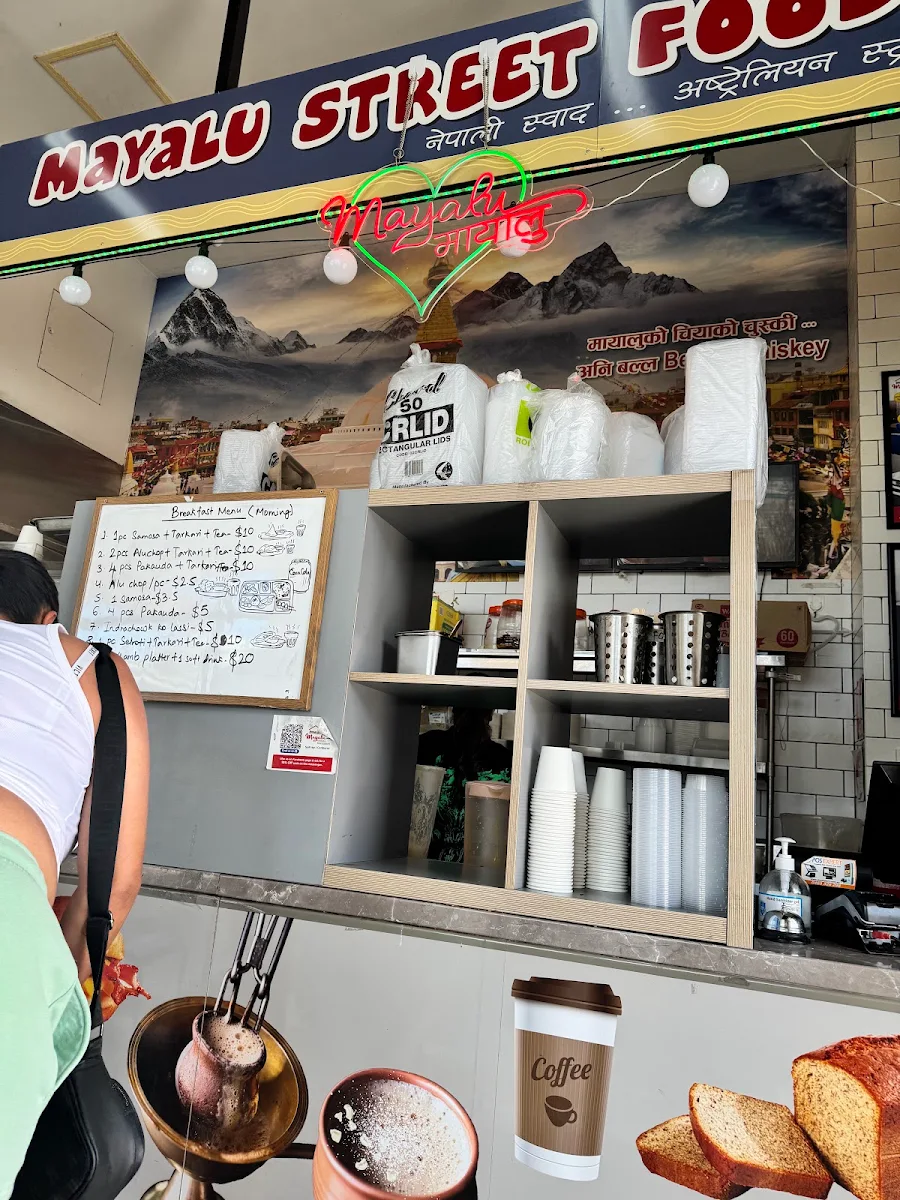 Menu, Mayalu Street Food - Hurstville