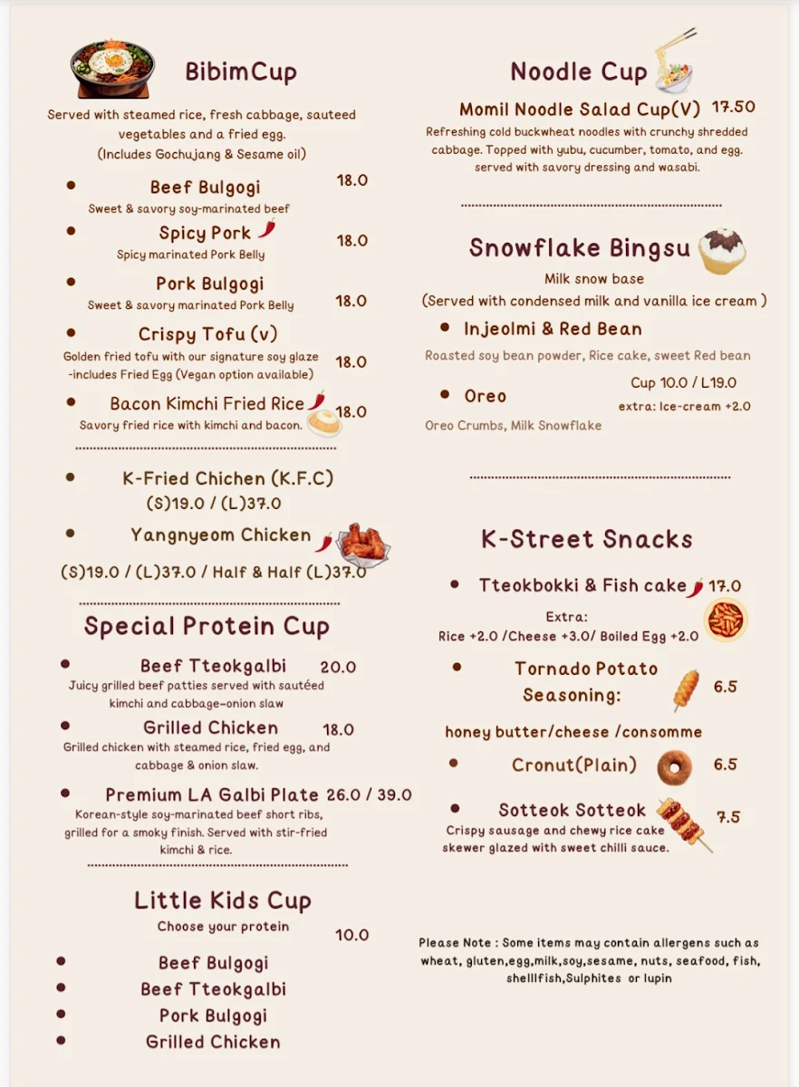 Menu photo 1