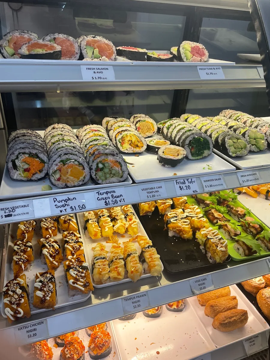 Menu, Haru Sushi n Bento