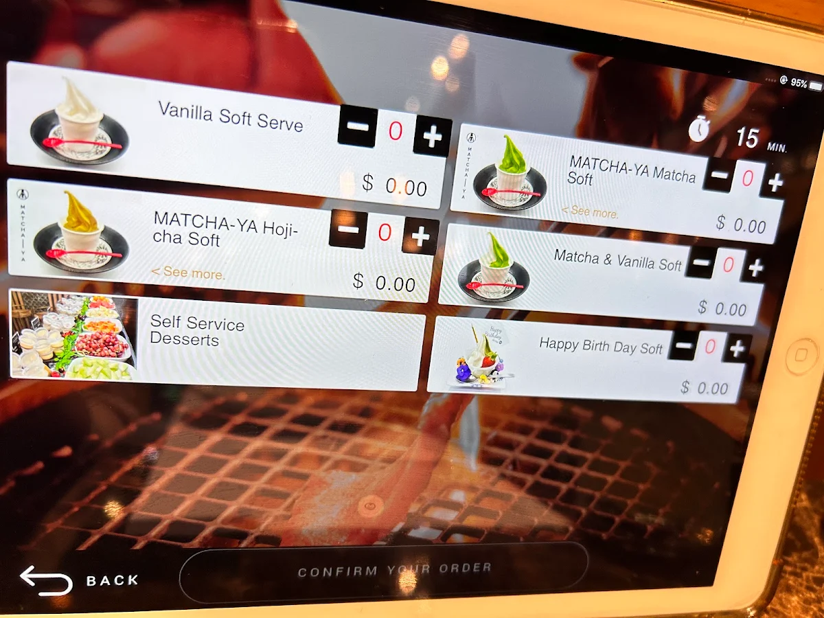 Menu, Rengaya Casual Dining