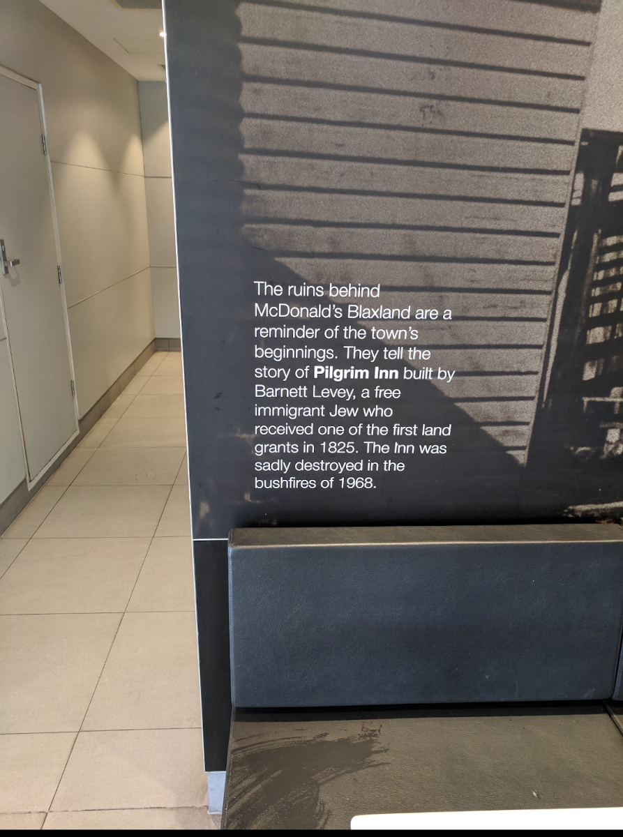 Menu, McDonald's Blaxland
