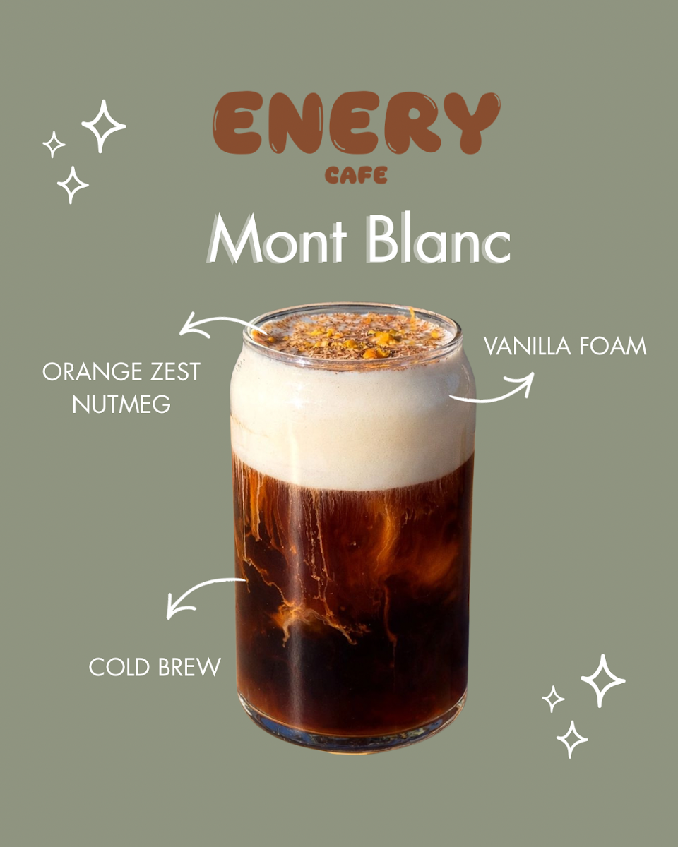Menu, ENERY cafe