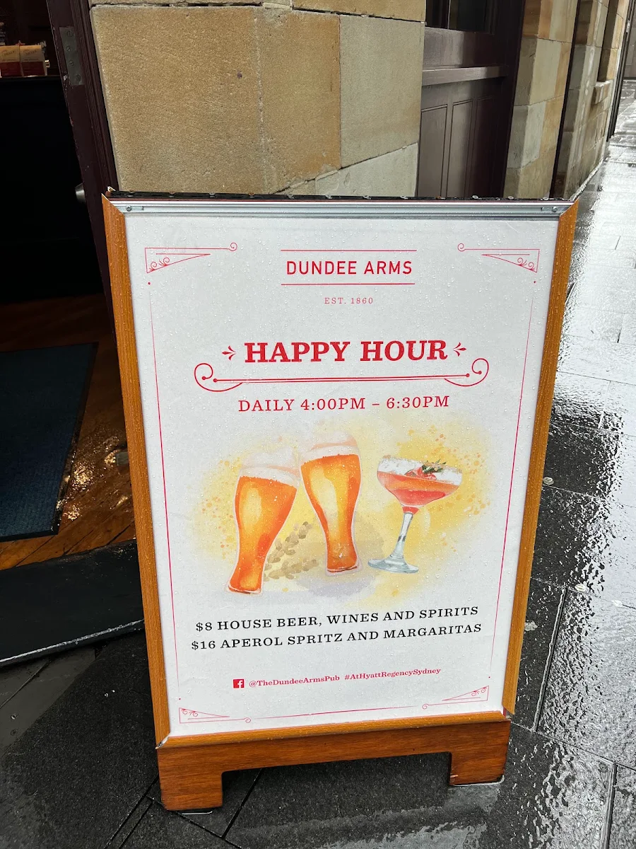 Menu, Dundee ARMS