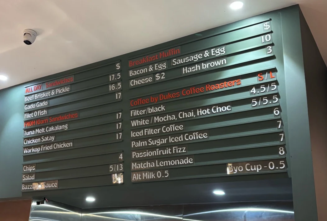 Menu, Warkop CBD - Coffee & Sandwiches