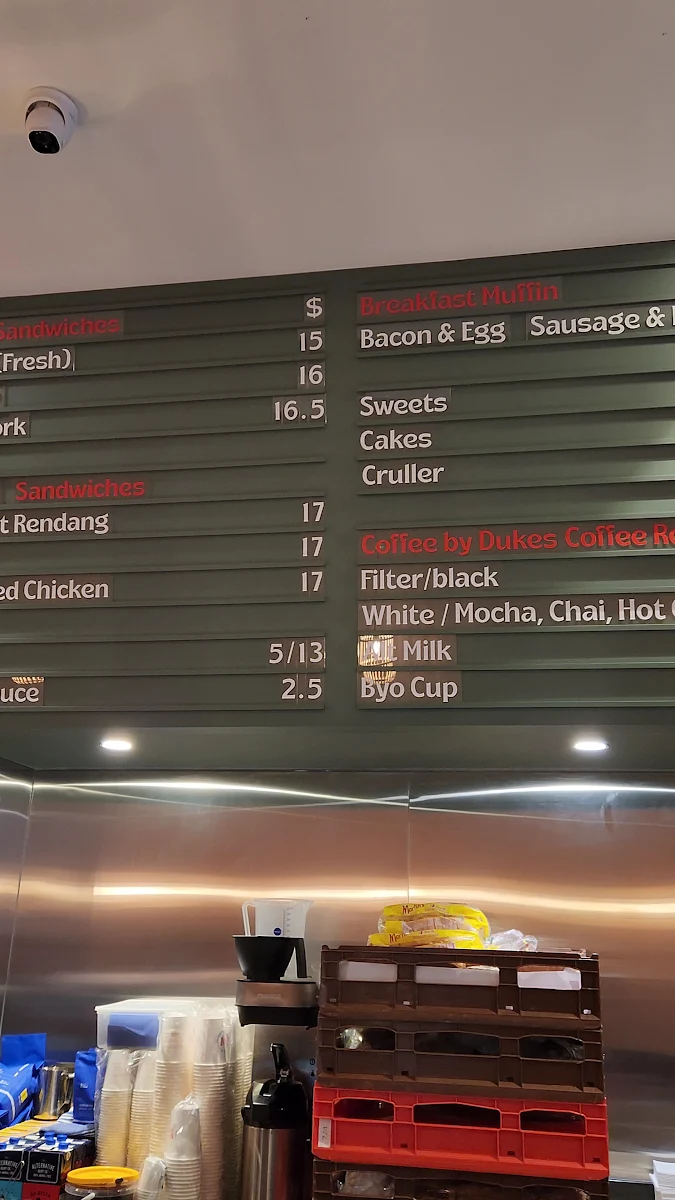 Menu, Warkop CBD - Coffee & Sandwiches