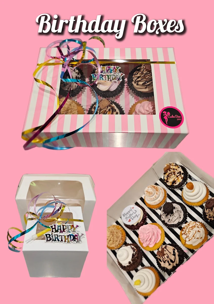 Menu, Cake Box 2444