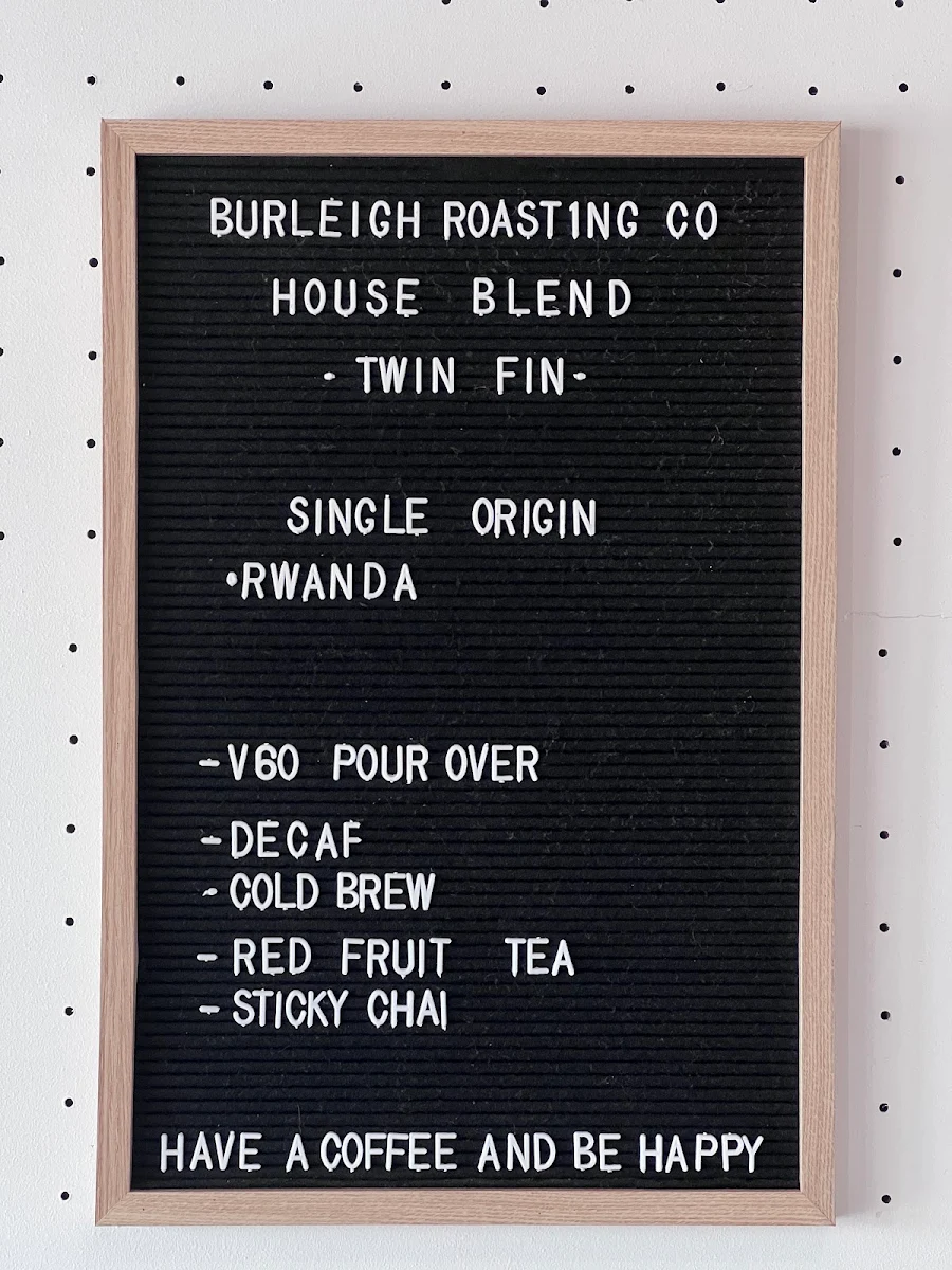 Menu, Hide N Seek Espresso