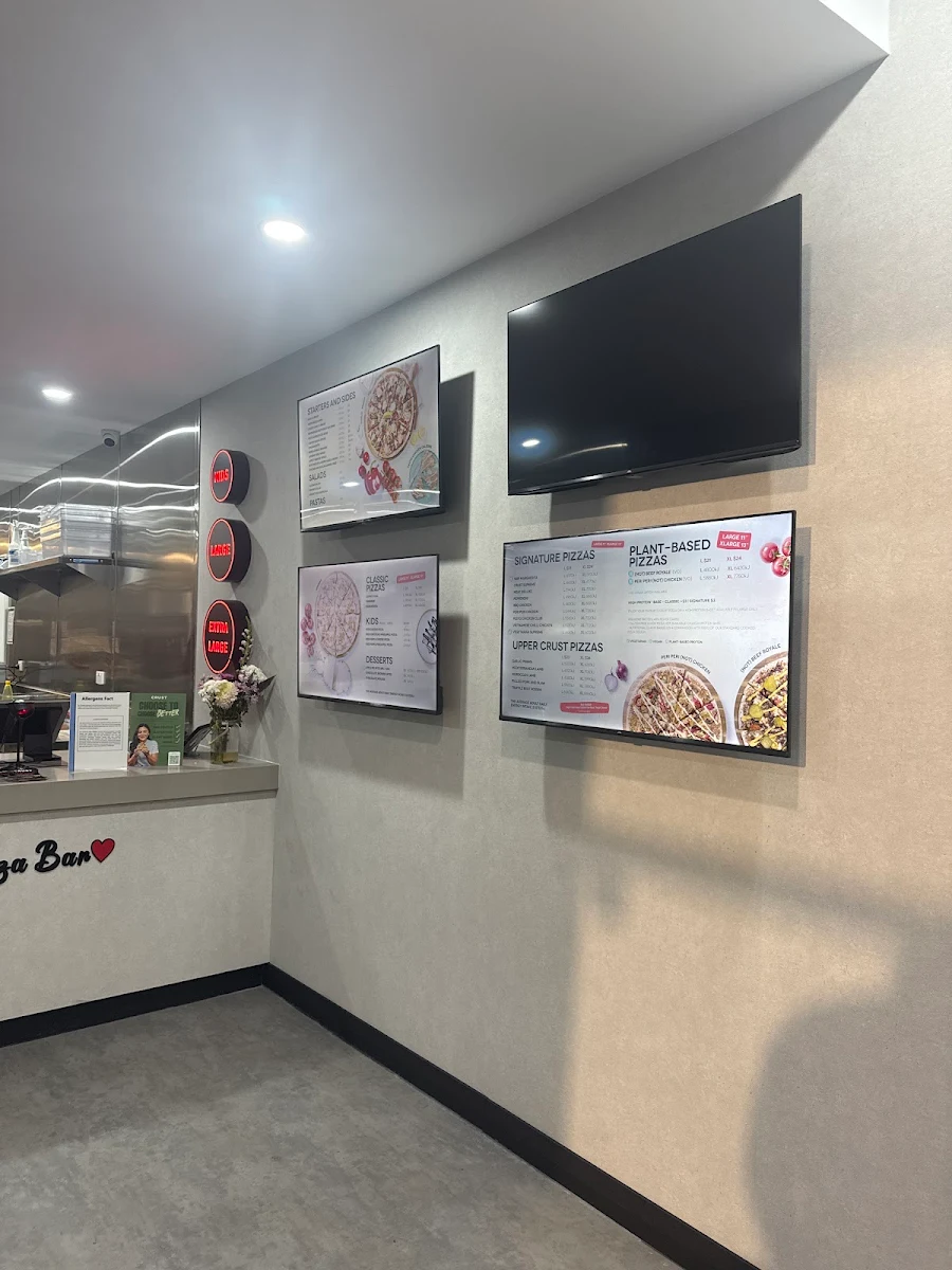 Menu, Crust Pizza Joondalup