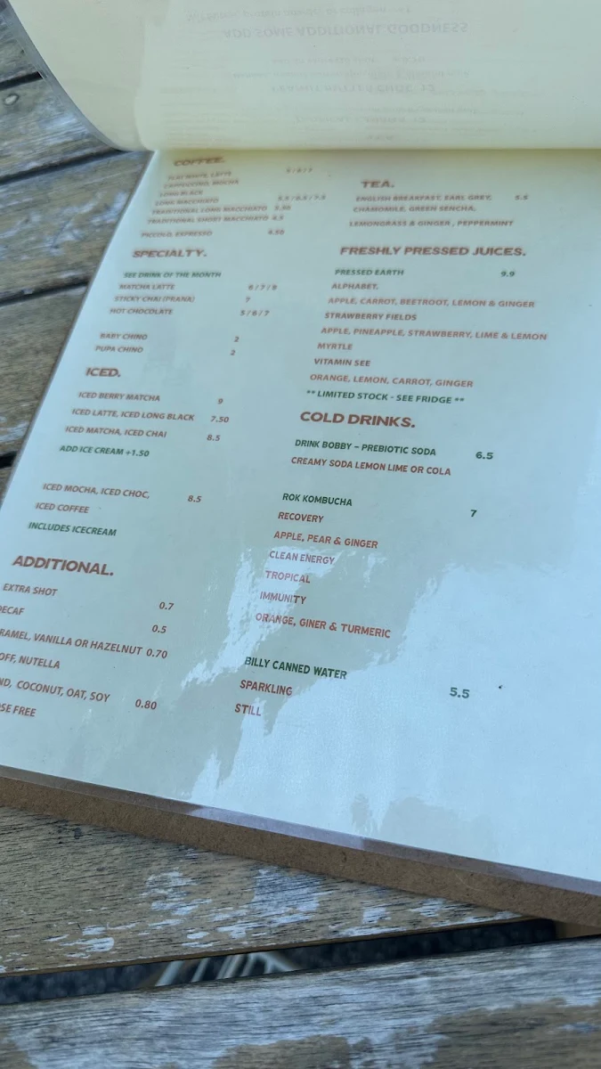 Menu, Folk & Merchant