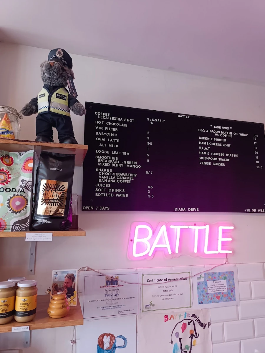 Menu, Battle
