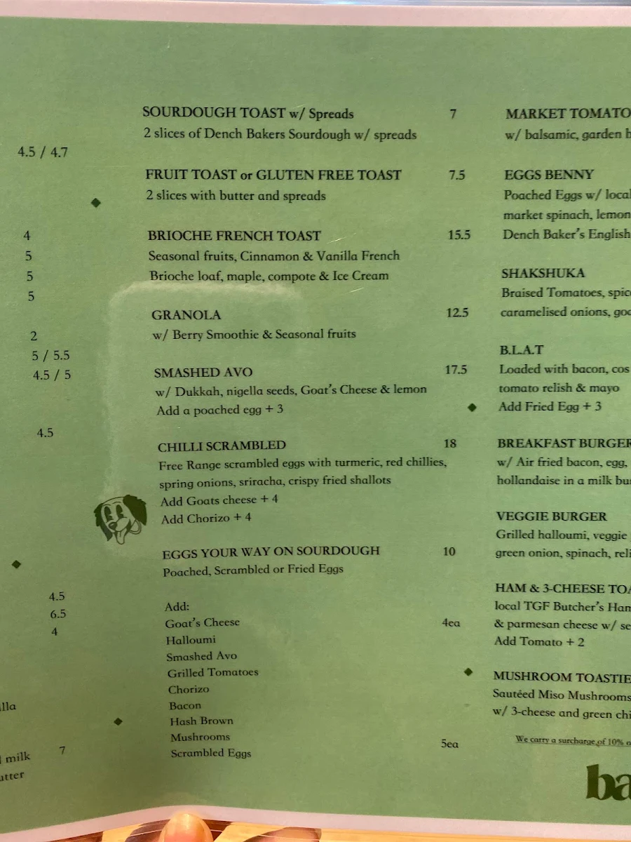 Menu, Battle