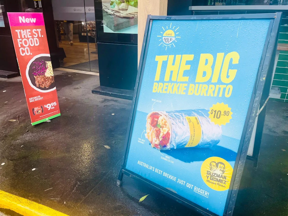 Menu, Guzman y Gomez - St Ives