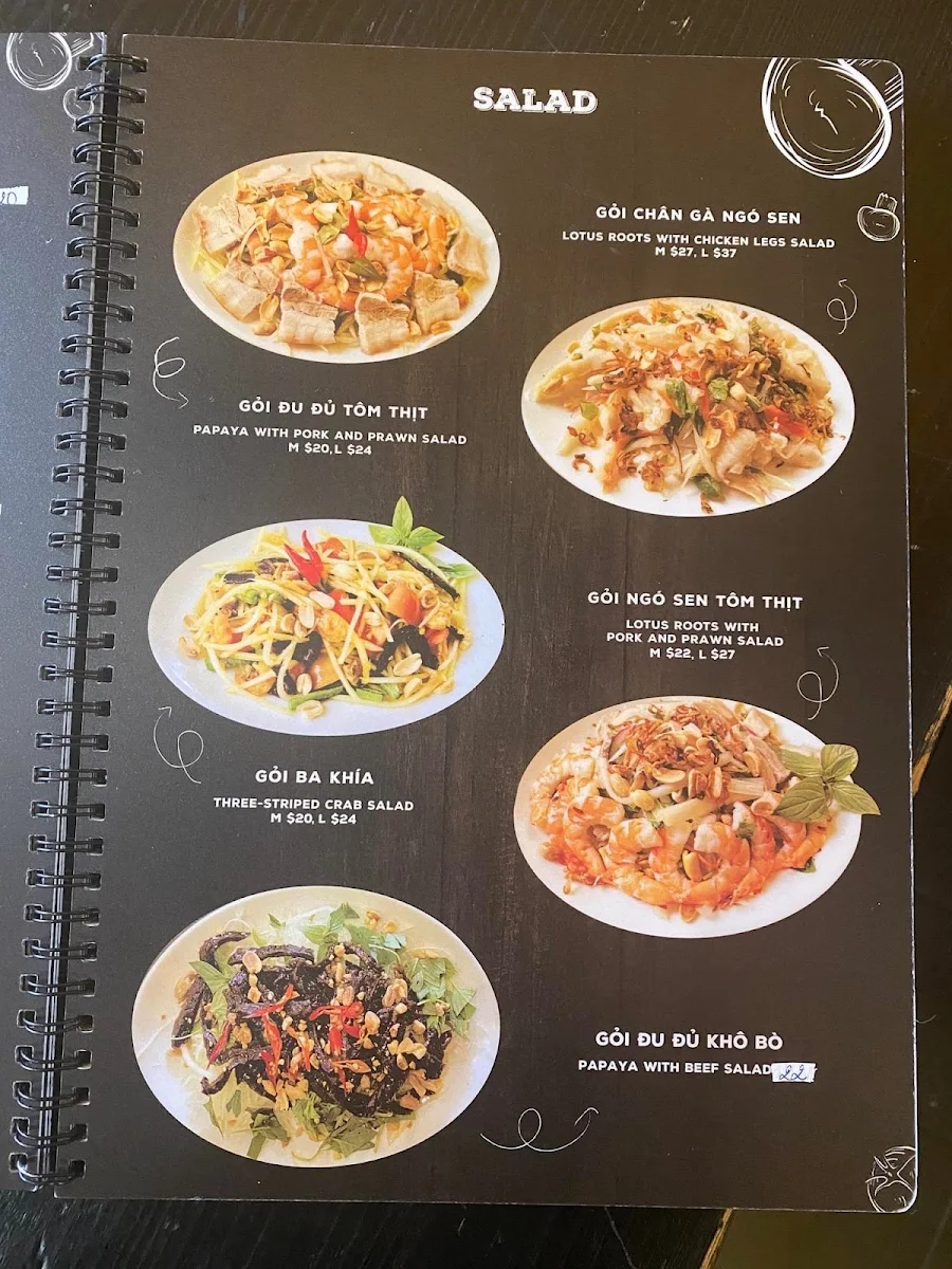 Menu, Hủ Tiếu Gõ Ông Mập