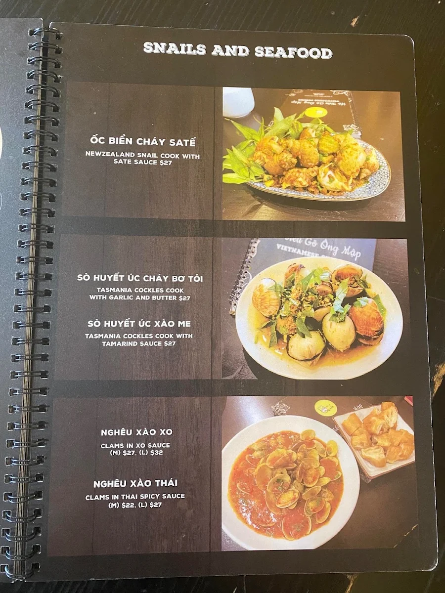 Menu, Hủ Tiếu Gõ Ông Mập