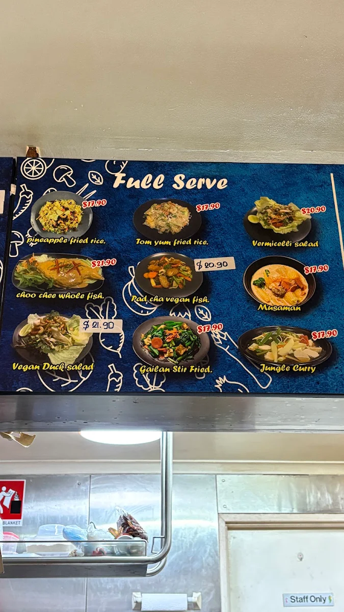 Menu, Peace Harmony