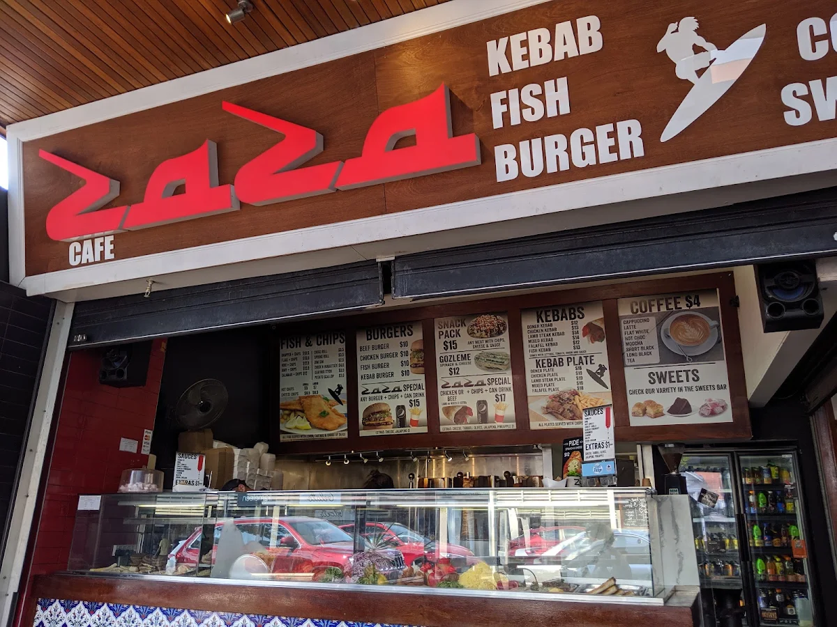 Menu, Zaza Kebabs