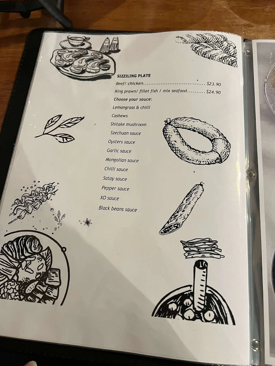 Menu, Pho Viet Shepparton