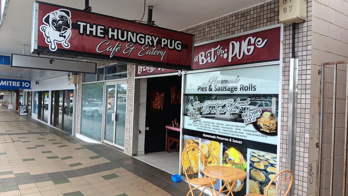 Menu, The Hungry Pug Mareeba