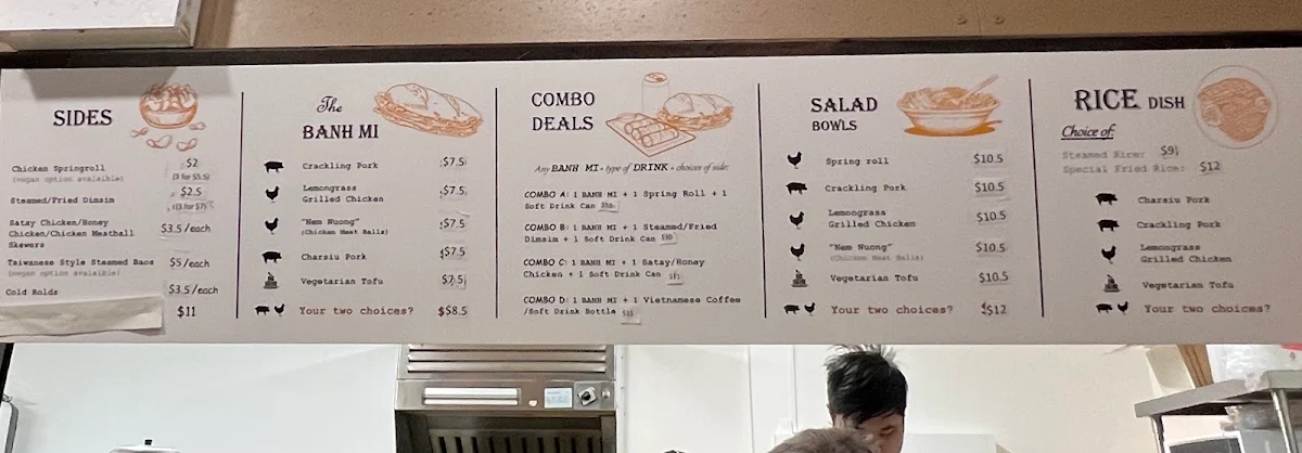 Menu, Crunchy Bites