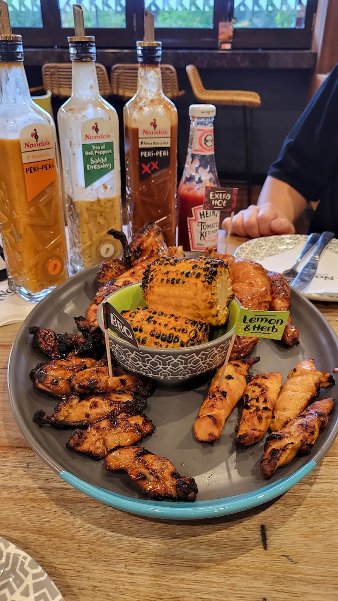Menu, Nando's Westfield Chermside
