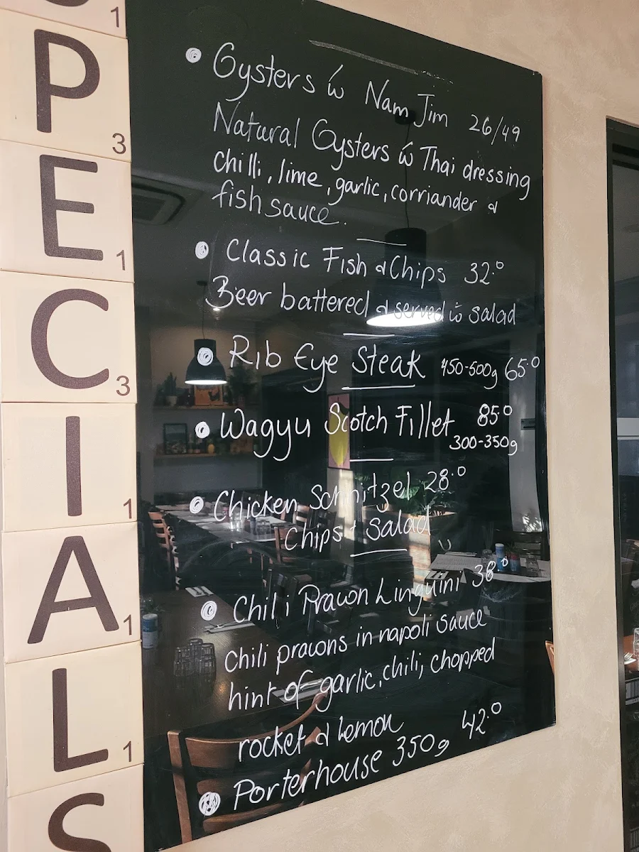 Menu, Table 48
