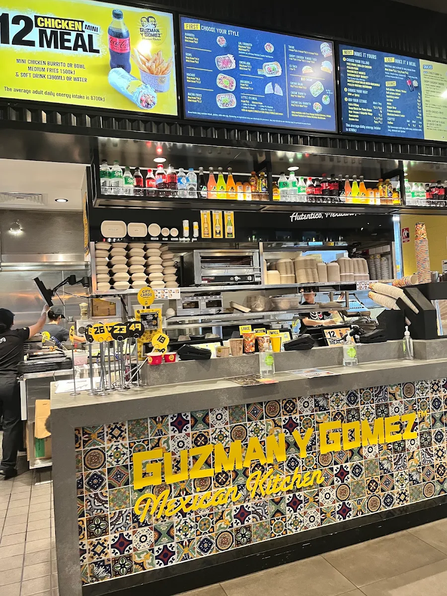 Menu, Guzman y Gomez - Box Hill