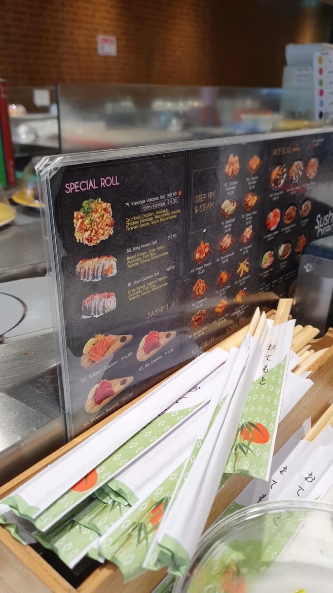 Menu, Sushi Break