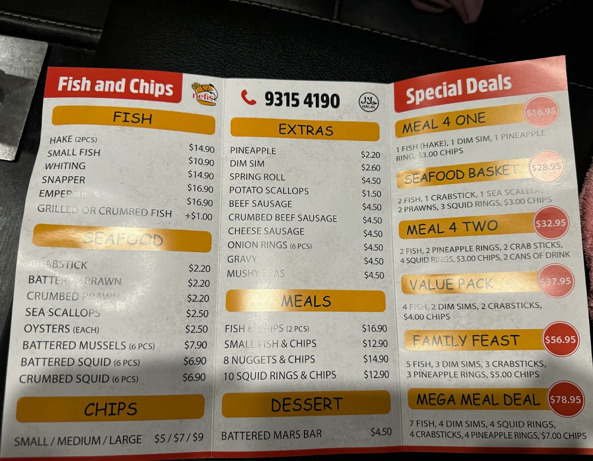 Menu photo 1