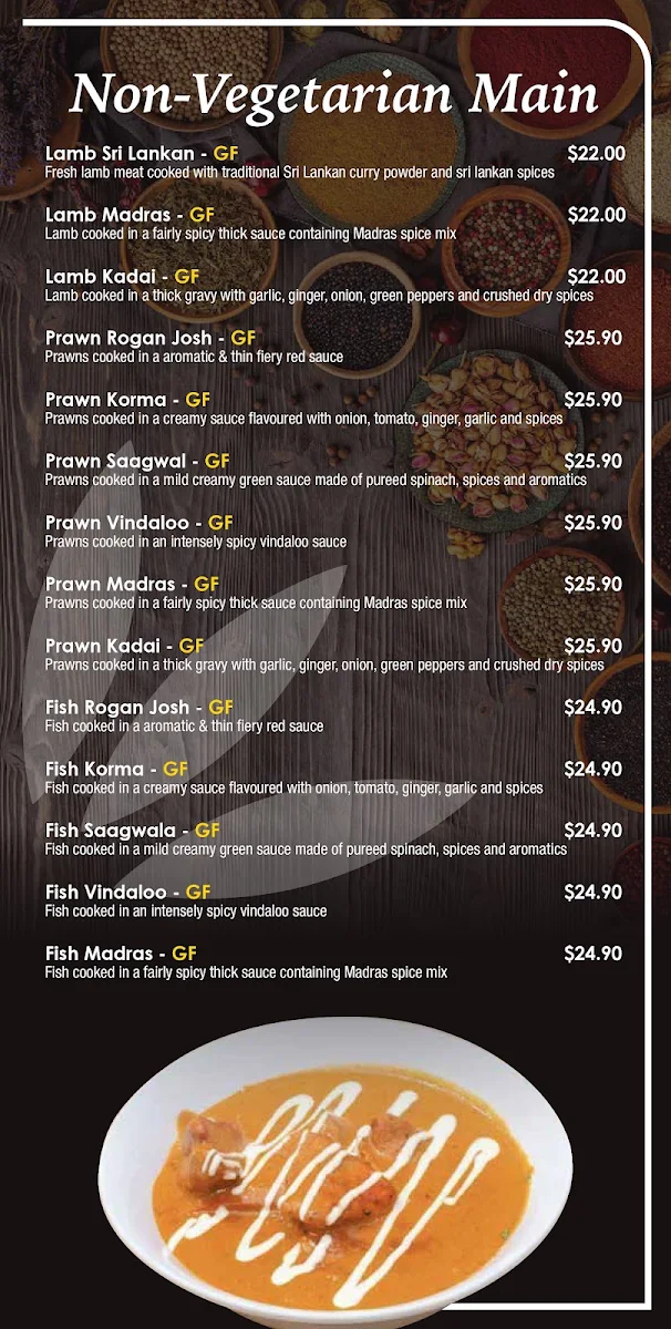 Menu, Heaven Dining Cafe & Restaurant