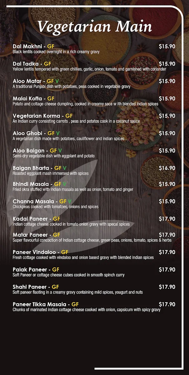 Menu, Heaven Dining Cafe & Restaurant