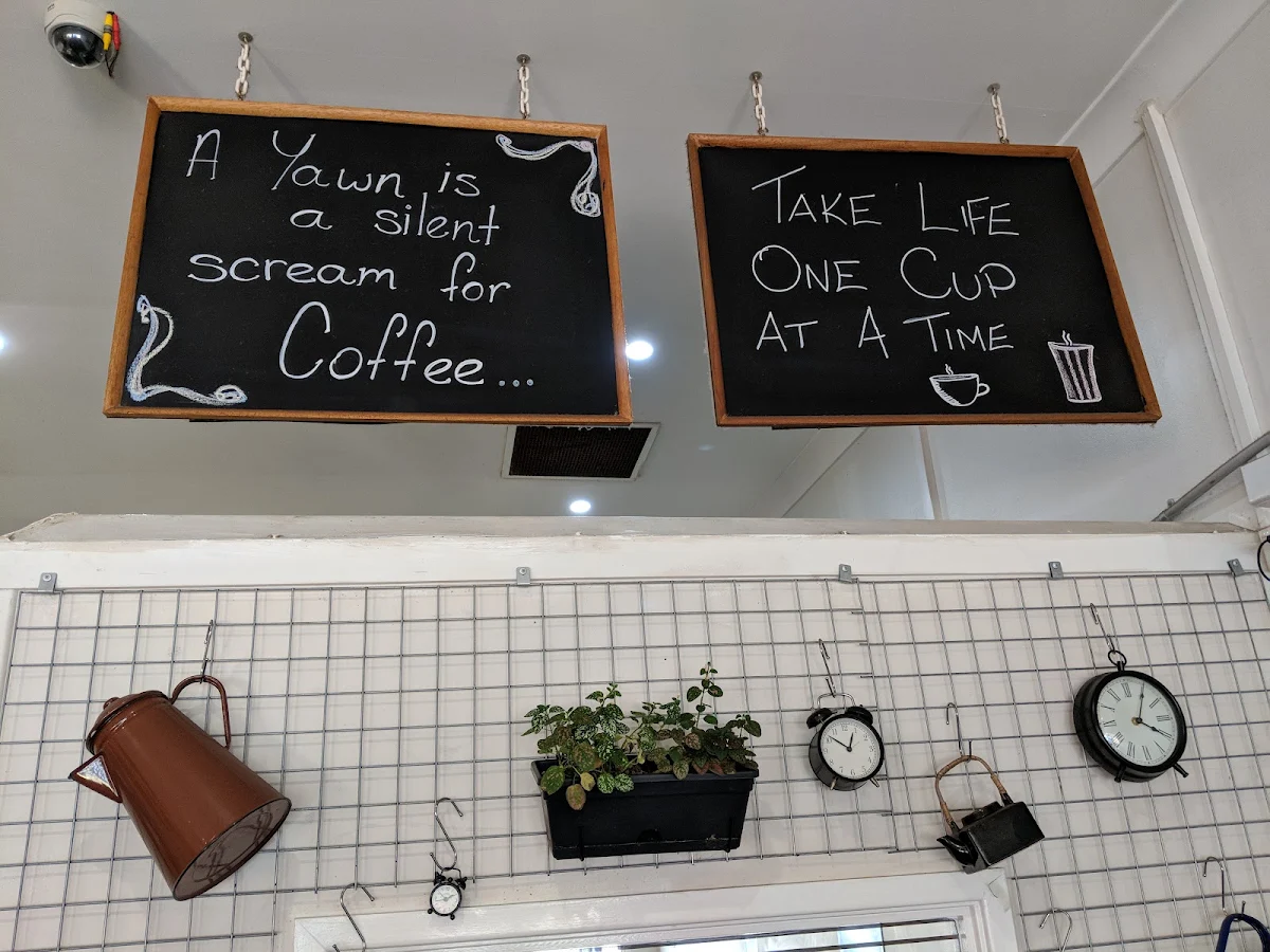 Menu, Times Cafe