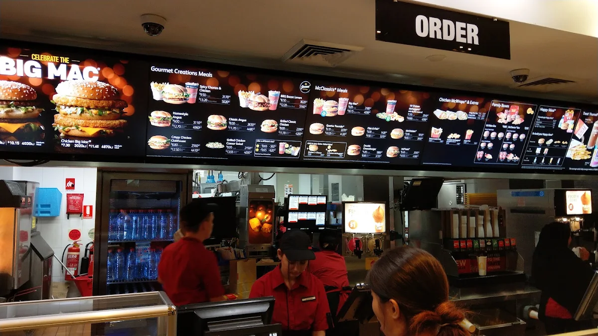 Menu, McDonald's Ultimo
