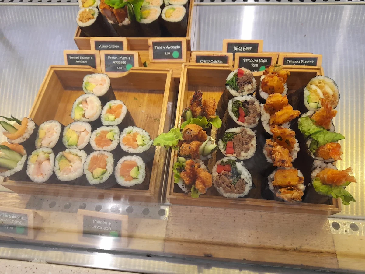 Menu, Joa Sushi
