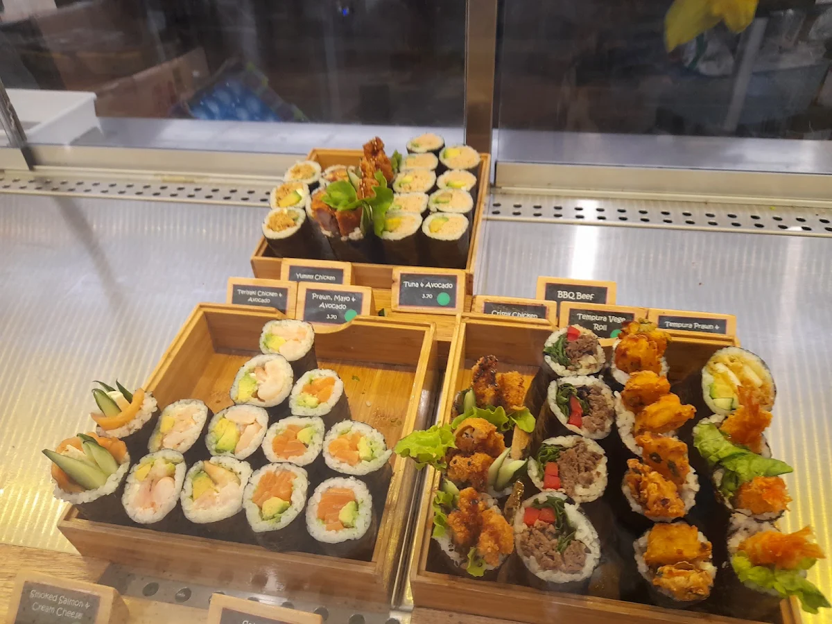 Menu, Joa Sushi