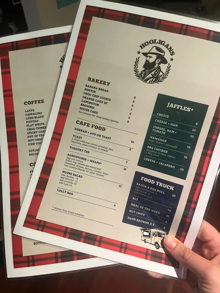 Menu, Hooligans