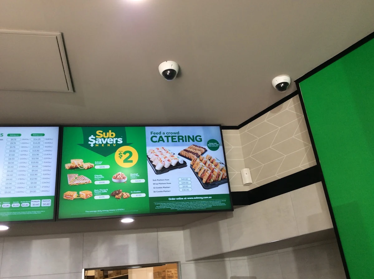 Menu, Subway