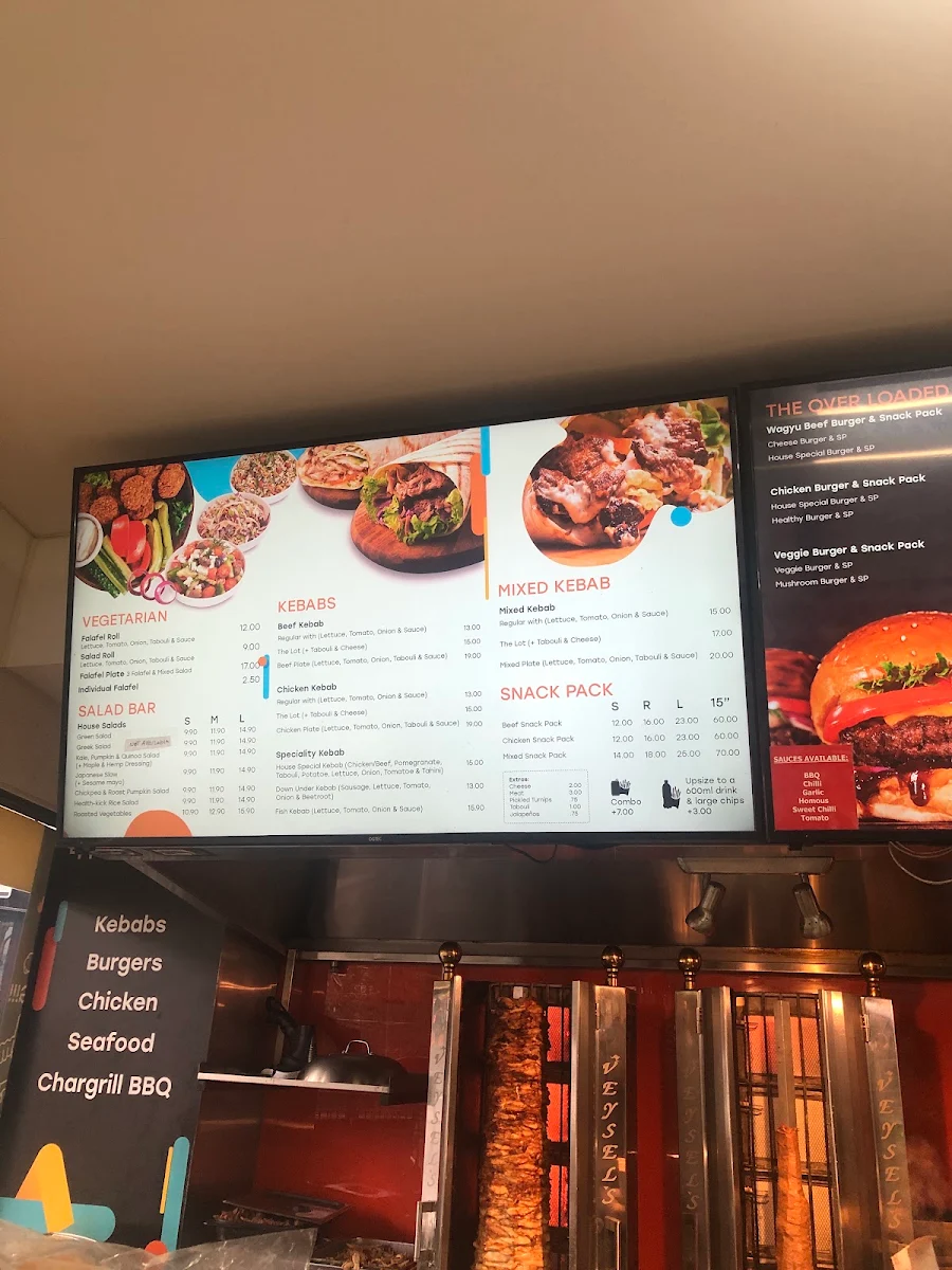 Menu, Epping Star Eatery
