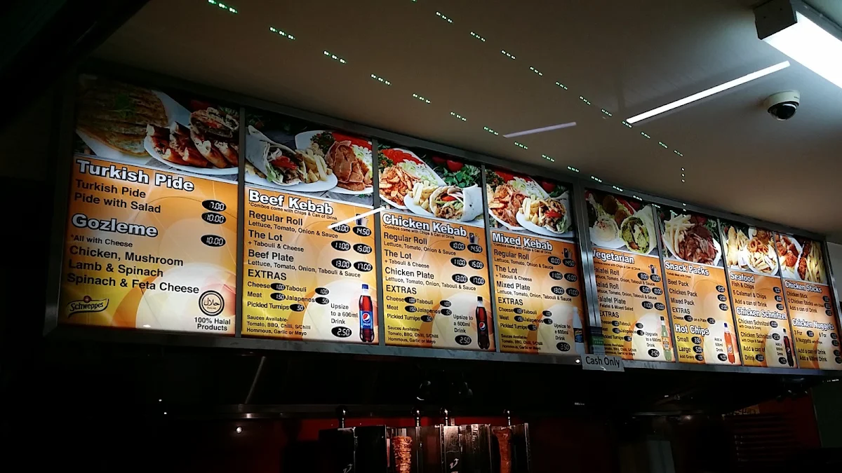 Menu, Epping Star Eatery