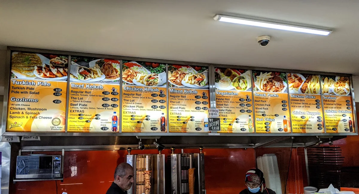 Menu, Epping Star Eatery