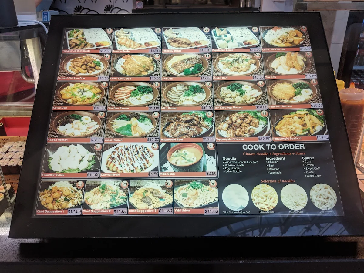 Menu, Kyoto