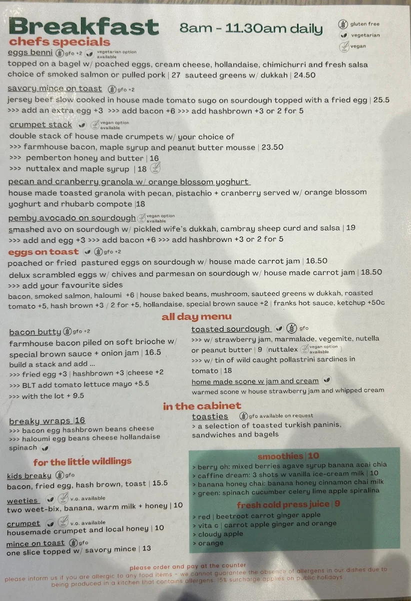 Menu photo 1