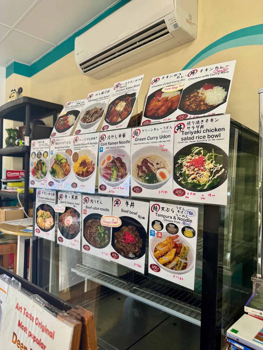 Menu, Art Taste Cafe