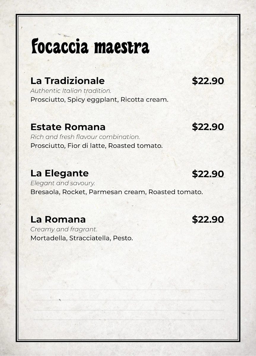 Menu, MaxLab
