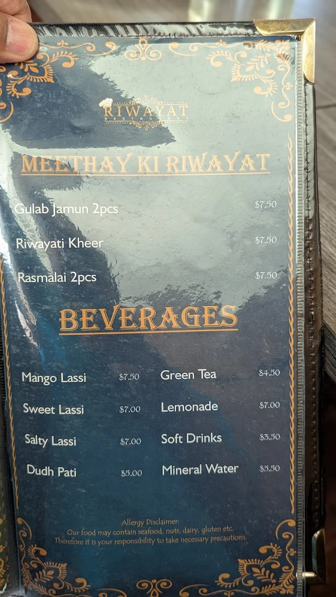 Menu, Riwayat Restaurant