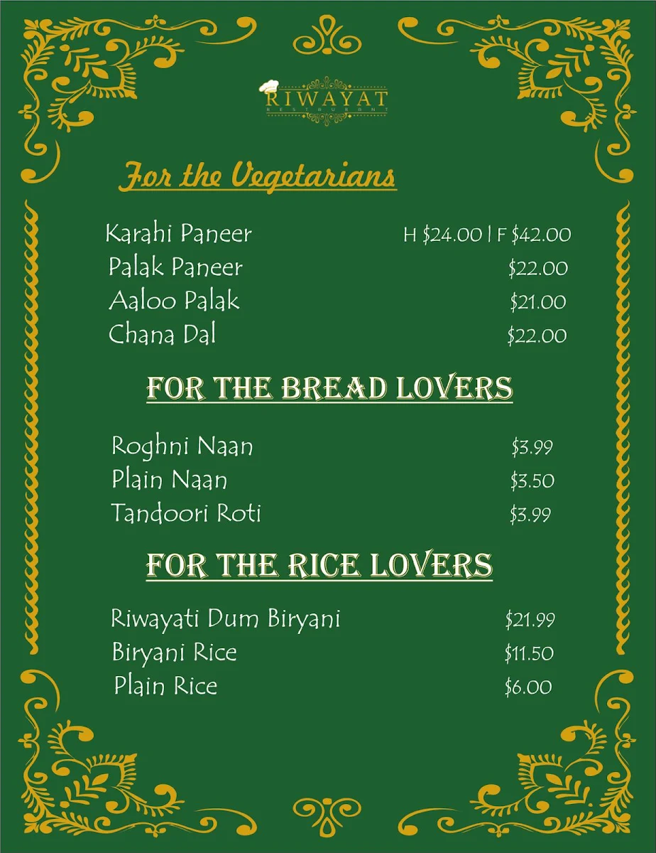 Menu, Riwayat Restaurant