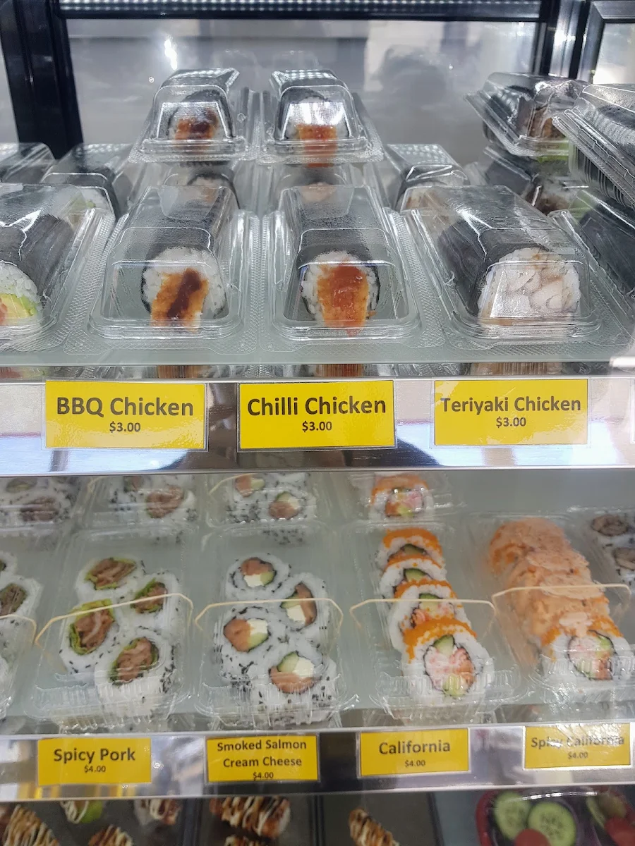 Menu, Hungry Sushi