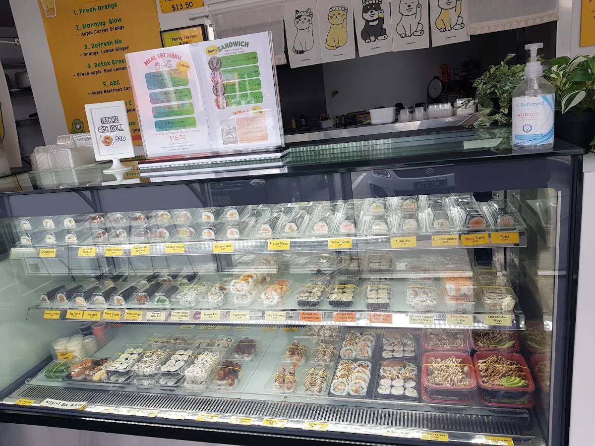 Menu, Hungry Sushi