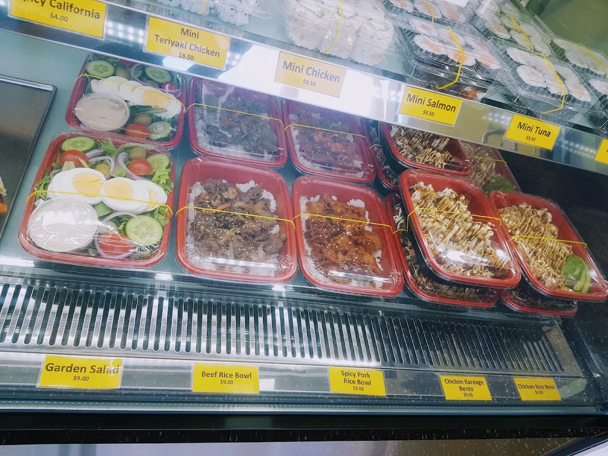 Menu, Hungry Sushi